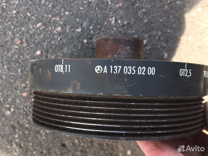 Шкив коленвала Мерседес