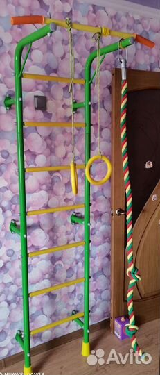 Детская шведская стенка бу