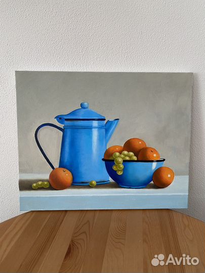Картина холст масло натюрморт