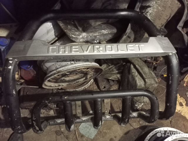 Кенгурятник на chevrolet ниву