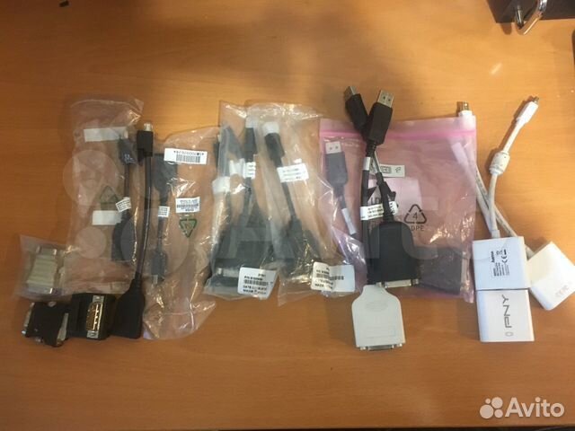 Кабеля-переходники DisplayPort DVI VGA DMS-59