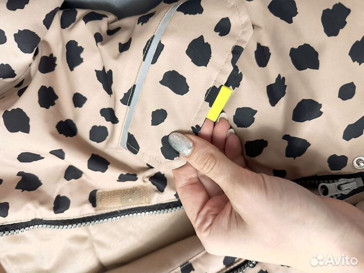 Зимний комбинезон для девочки 98