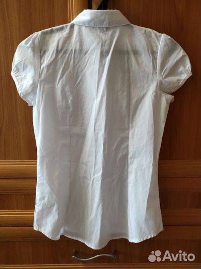 Рубашка/блузка школьная для девочки, р.146