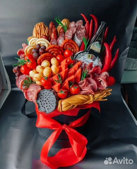 Съедобные букеты для мужчин