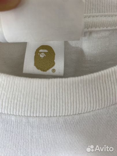 A bathing APE bape face TEE