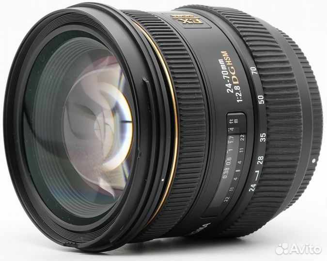 Объектив комиссионный Sigma 24-70mm f/2.8 EX DG HS