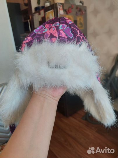 Шапка ушанка детская