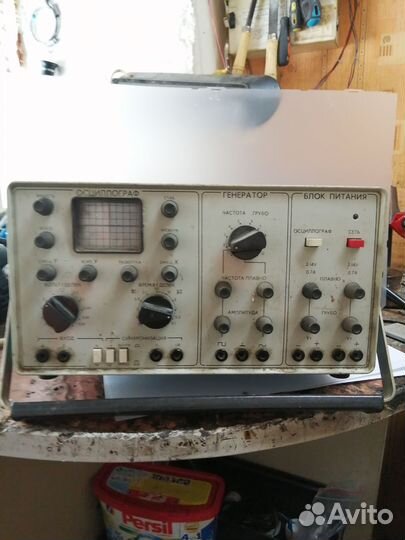 Осциллограф+Генератор+бп. 