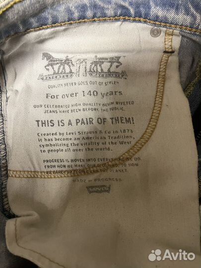 Джинсы levis 512