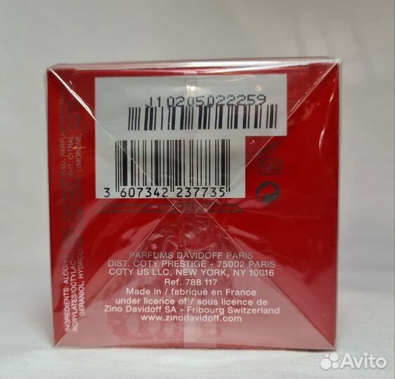 Туалетная вода Davidoff Champion Energy 90 ml