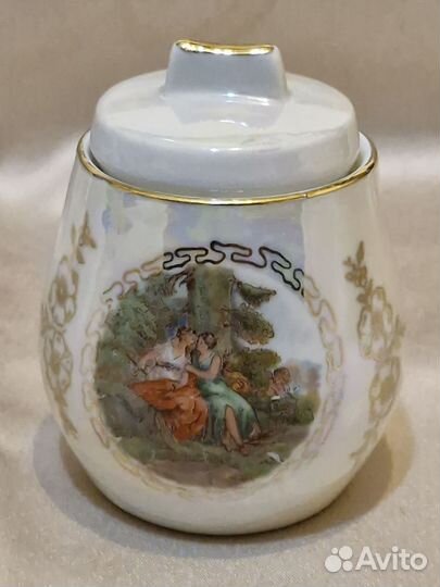 Соусник с крышкой СССР