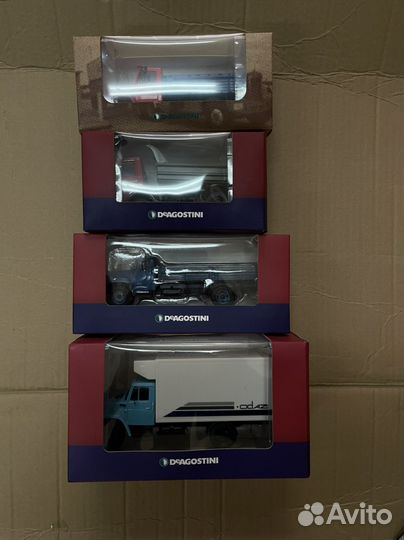 Модели грузовиков 1 43 деагостини