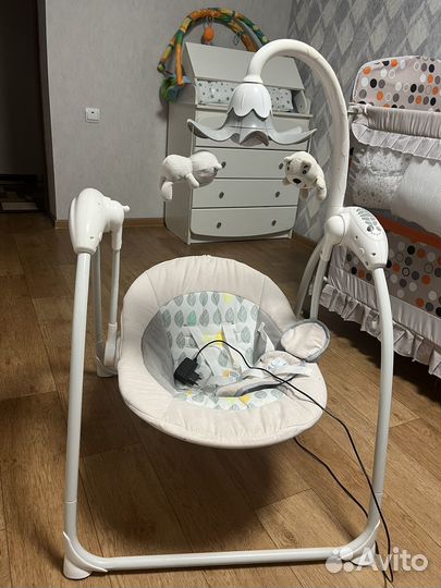 Детские электронные качели