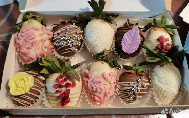 Клубника в шоколаде, шоколад