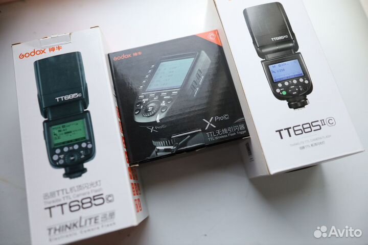 Комплект вспышек Godox TT685