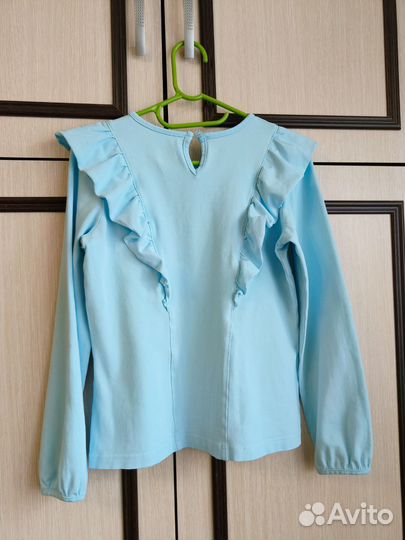 Школьные блузки однотонные