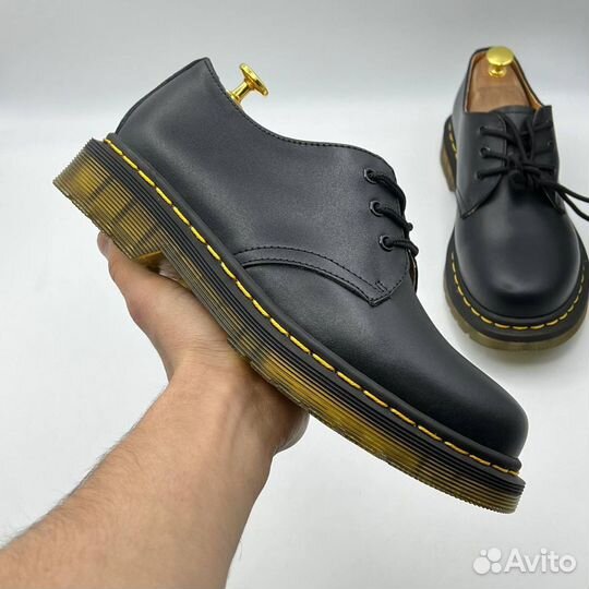 Мужские кожаные ботинки Dr. Martens 1461 lux