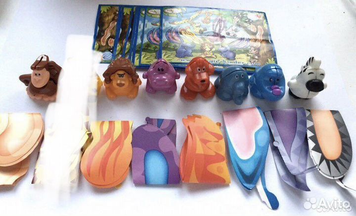 Киндер игрушки сборка