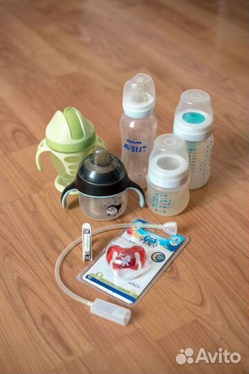 Бутылочки и поильники avent