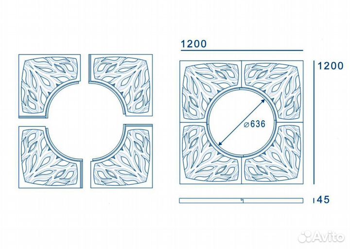 Приствольная решетка деревьев