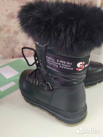 Зимние сапожки для девочки 29