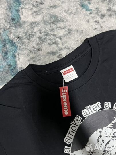 Футболка Supreme Smoke Tee суприм