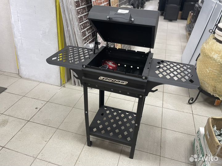 Мангал 40см с крышкой