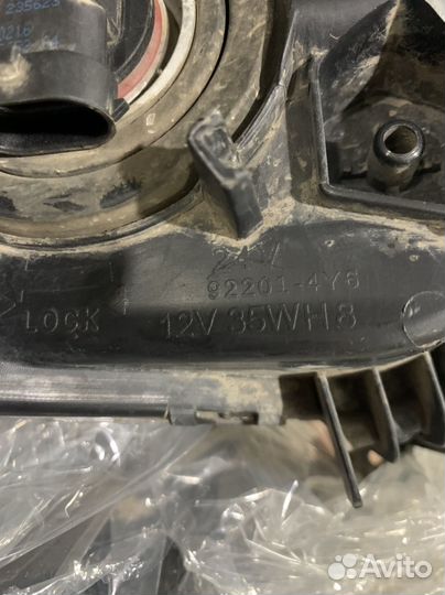 Птф с дхо левая Киа Рио 3 рестайлинг 15-17 год