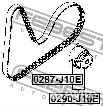 Натяжитель ремня