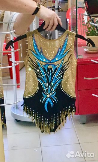 Купальник для художественной гимнастики новый