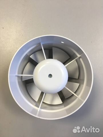 Вентилятор осевой канальный приточно-вытяжной D125