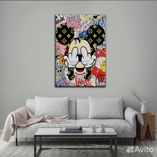 Картина для интерьера Скрудж Макдак