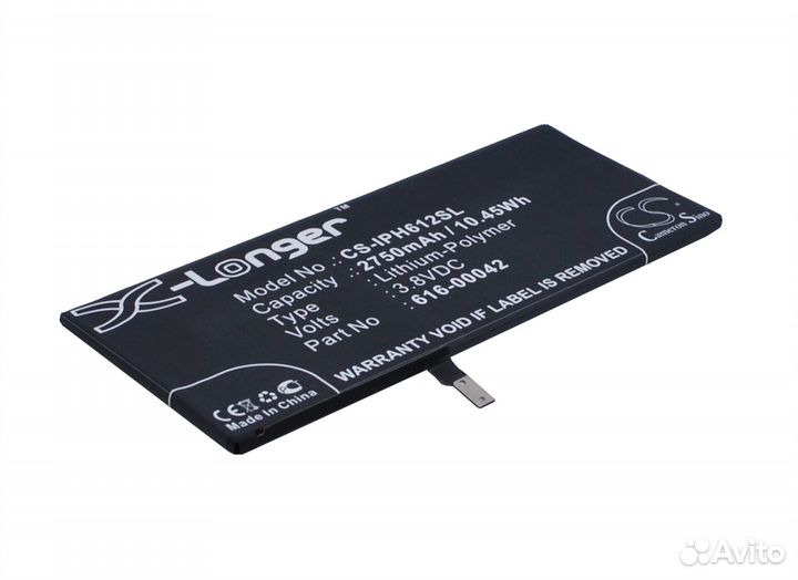 Аккумулятор для iPhone 6s Plus 3.8V 2750mAh