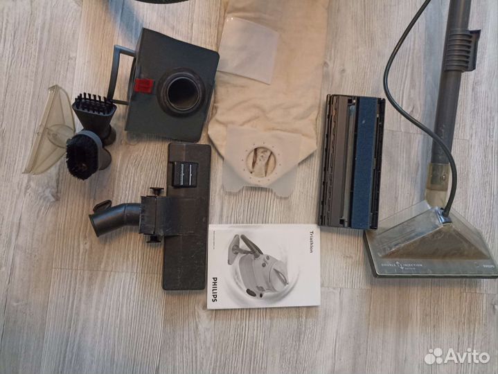 Моющий пылесос philips Triathlon 2000