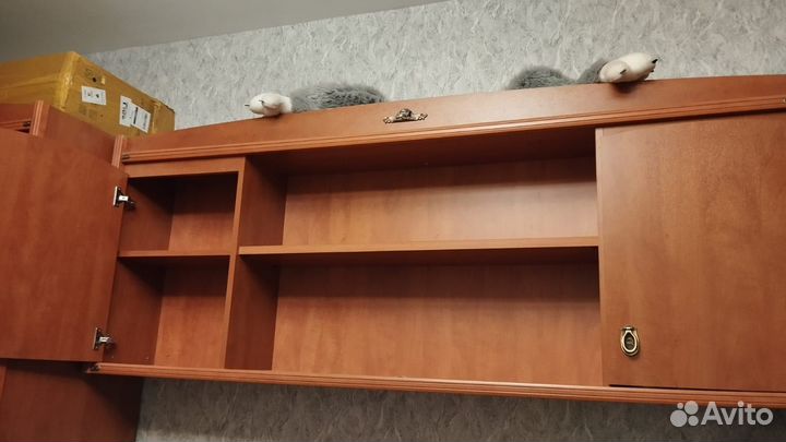 Шкафы лагуна Атлантида цвет дерева вишня