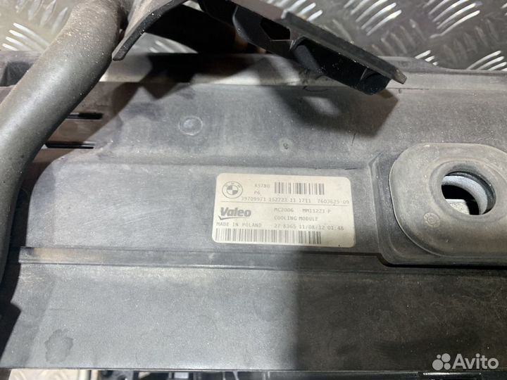 Кассета радиаторов N63 BMW F06 F07 F10 F13