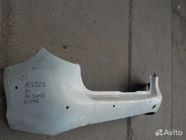 Бампер задний mercedes B-classe w246