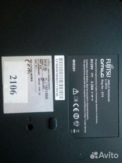 Fujitsu Omilo Li 3910(разбор)