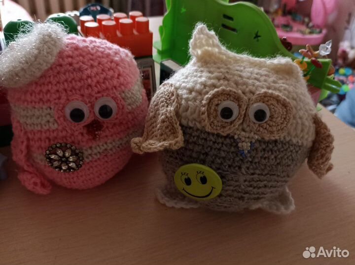 Амигуруми Совы ручной работы, зайчики