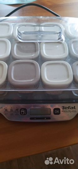 Йогуртница tefal 12 баночек