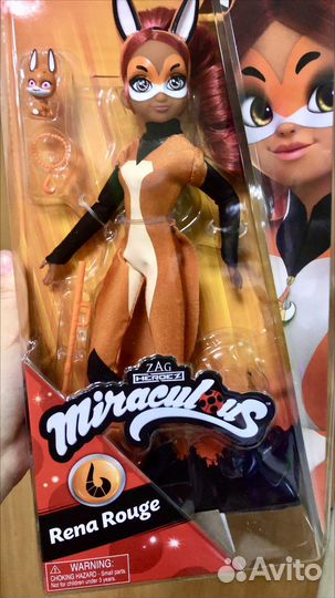 Кукла Леди Баг/Набор Квин Би и Рена Руж/Лиса/Пчела