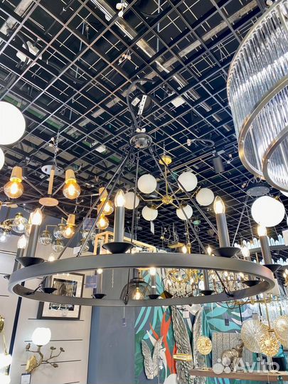 Люстра индивидуального дизайна, ковка