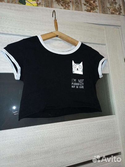 Футболка укороченная