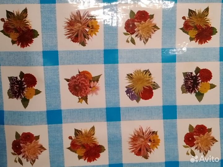 Клеенка на стол на тканевой основе