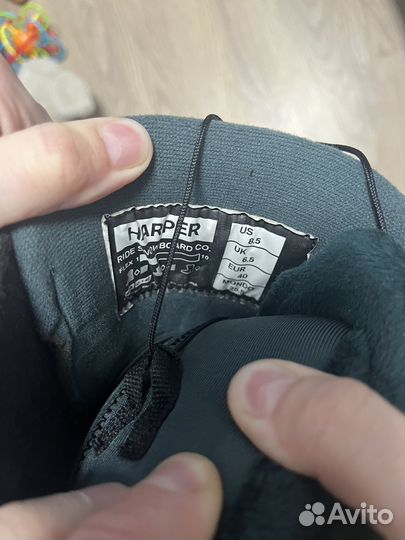 Сноубордические ботинки harper размер 40