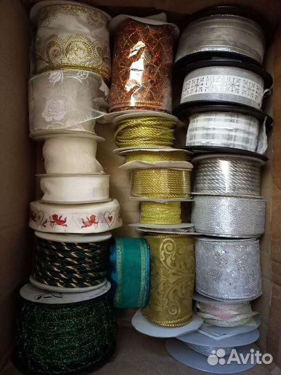 Лента атласная и декоративная