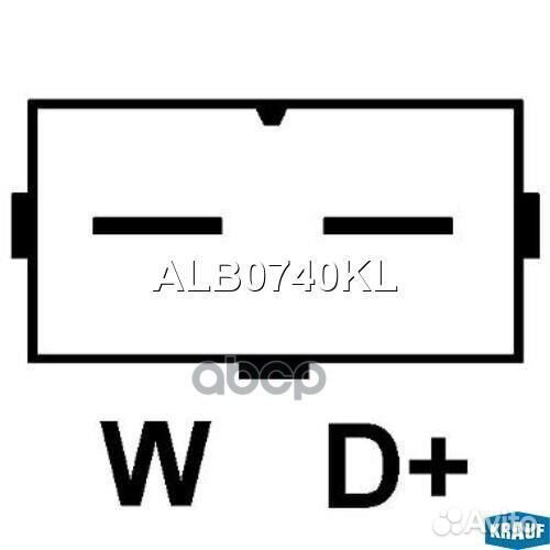 Генератор ALB0740KL Krauf