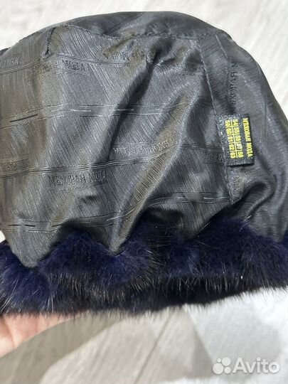 Шапка норковая женская