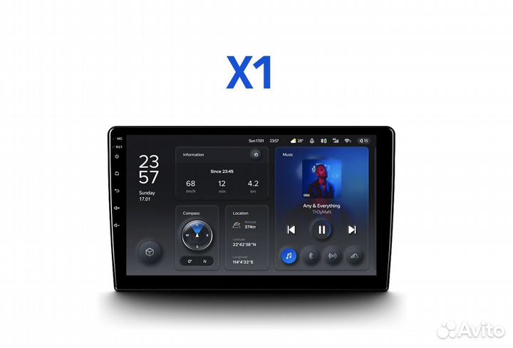 Андроид-магнитола Teyes X1 4G 2-32 10