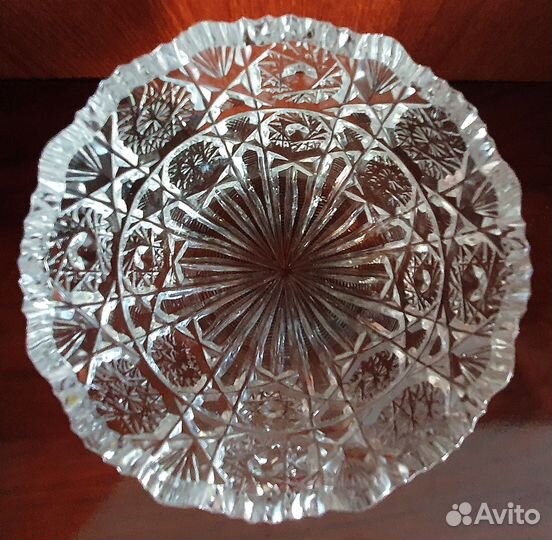 Хрустальная ваза, салатница, конфетница (СССР)